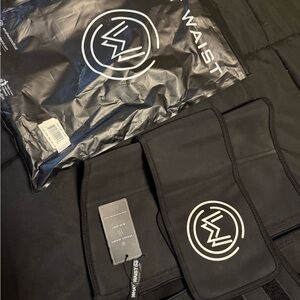 Black Waist Trainer with Logo